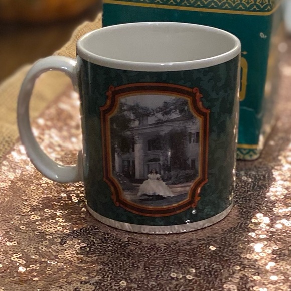 Vintage Hamilton “Gifts Gone With The Wind” Scarlett @ Tara Coffee Mug NWT - Picture 2 of 14